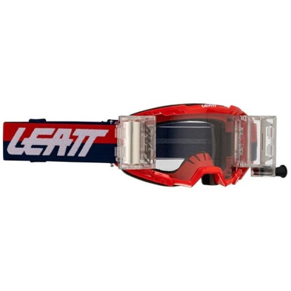 Lunette de Motocross Vision 3.5 Roll-Off Bleu/Rouge