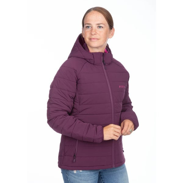 Manteau Waverly Stretch Insulated Hooded Bordeaux