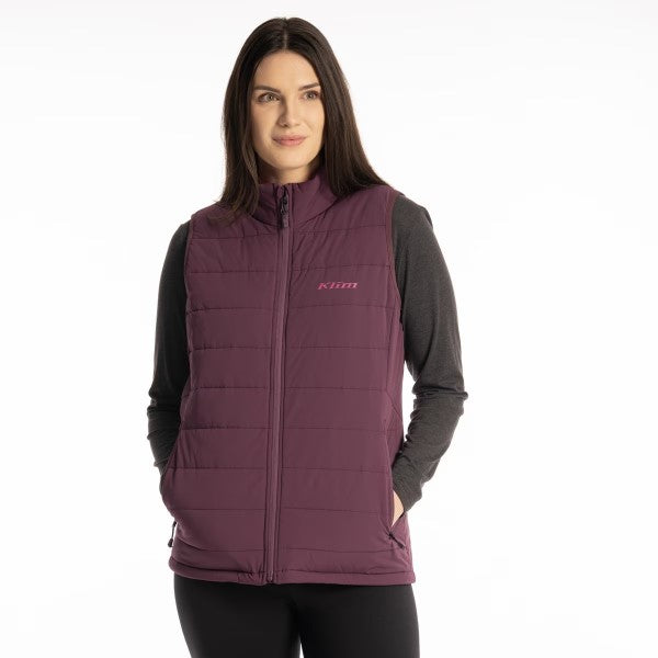 Manteau Waverly Stretch Insulated Femme Bordeaux