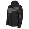 Manteau de Motoneige Storm noir gris, de face