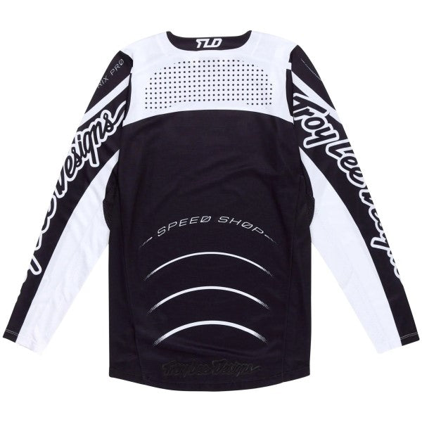 Chandail de Motocross GP Pro Spun Noir/Blanc, Dos