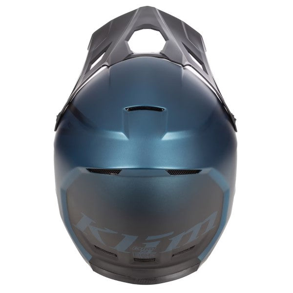 Casque de Snowcross F3 ECE bleu, arrière