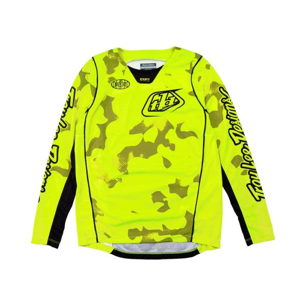 Chandail de Motocross Gp pro Blotted Bright Junior Haute-Visibilité/Noir