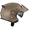 Casque Ouvert de Moto Razor-X Solid Beige, côté droit