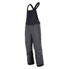 Pantalon de Motoneige Element BIB gris noir, de face