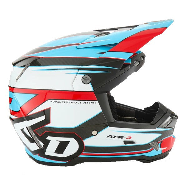 Casque de Motocross ATR-3 Bleu, côté droit