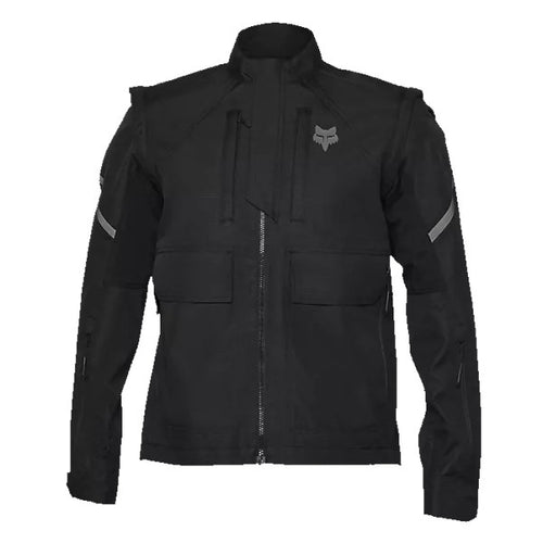 Manteau de Motocross Defend Noir, de face