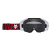 Lunettes de Motocross Vue Impression Rouge, de face