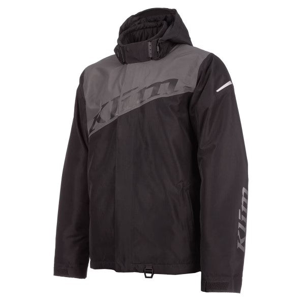 Manteau de Motoneige Instinct noir gris, de face