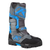 Bottes de Motoneige Havoc GTX Boa gris bleu, côté extérieur