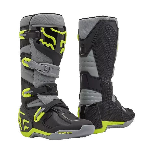 Bottes de Motocross Comp noir jaune