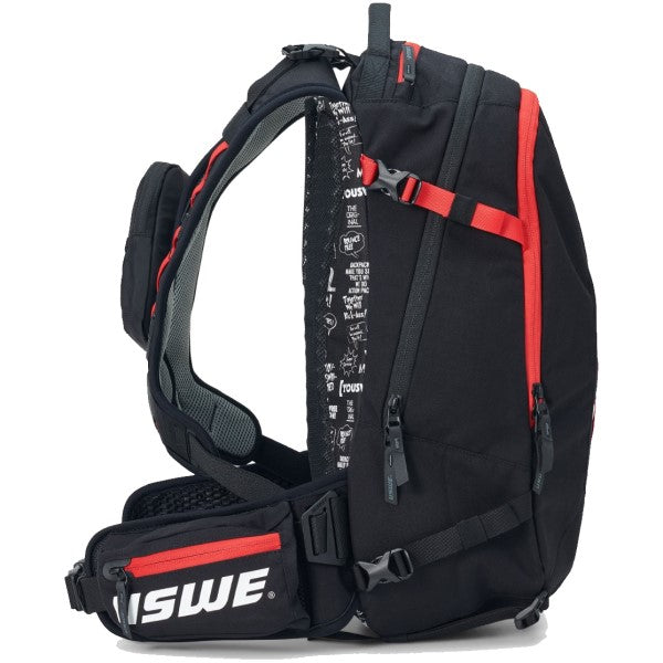 Sac de Motocross Core Rouge de gauche