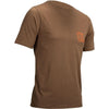T-Shirt Core Brun de face