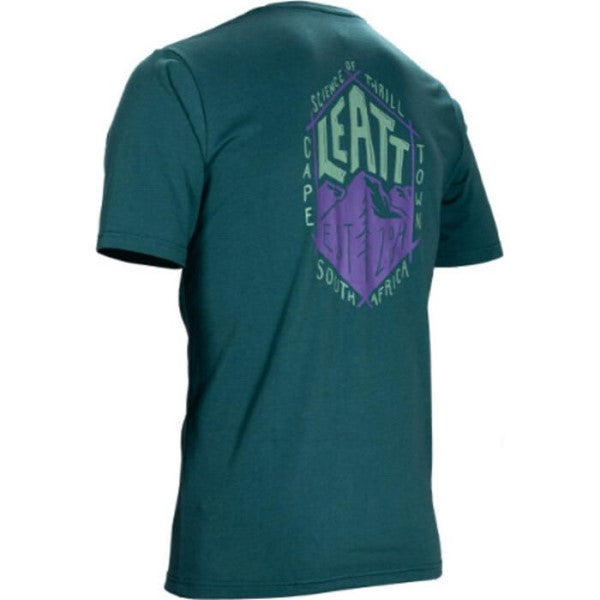 T-Shirt Core Bleu Foncé de dos