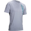 T-Shirt Core Titane de face