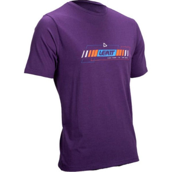 T-Shirt Core Mauve de face