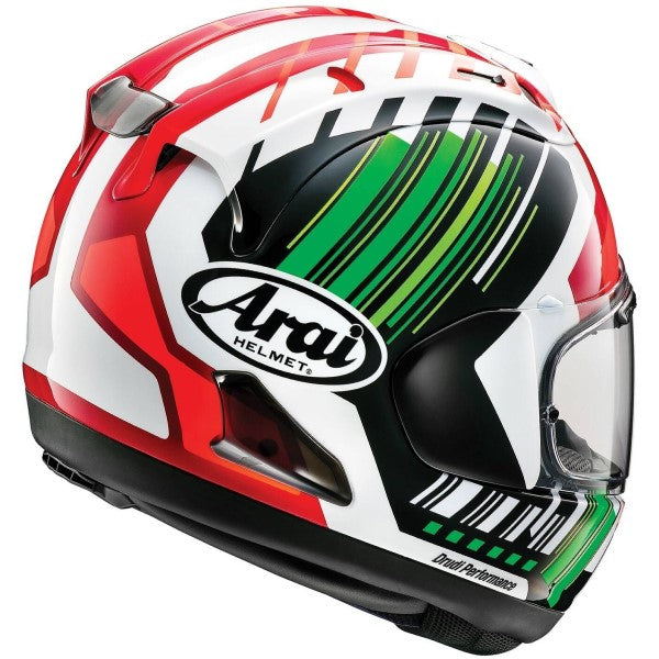 Casque Intégral de Moto Arai Corsair-X Rea-5 Arrière