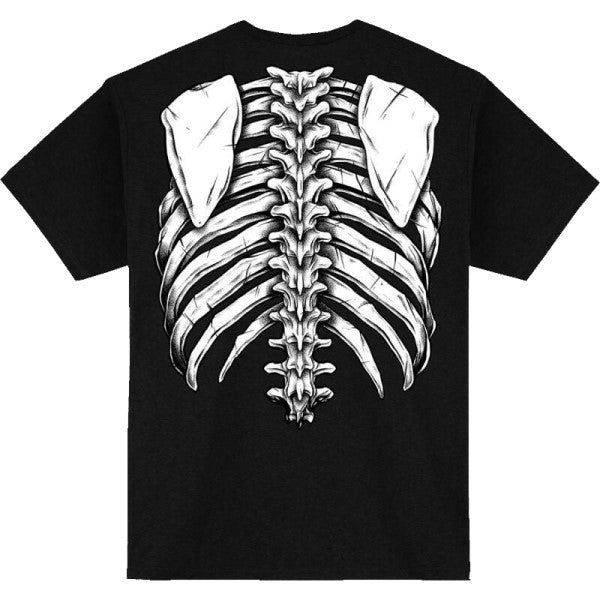 T-Shirt Crestfallen Noir de dos