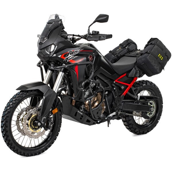 Harnais de Siège de Moto Honda CRF1100L Africa Twin Noir attaché derrière le véhicule