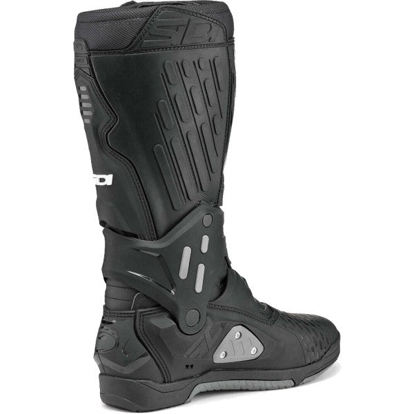 Bottes de Motocross Crossair noir incliné de dos
