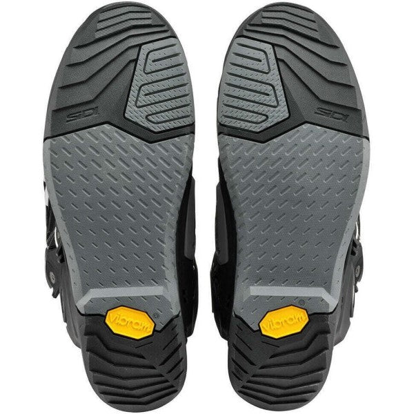 Bottes de Motocross Crossair noir en paire de dessous