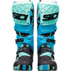 Bottes de Motocross Crossair X/ Sidi  /noir/bleu /blanc de face
