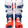 Bottes de Motocross Crossair X/ Sidi  /orange/bleu de face