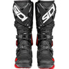 Bottes de Motocross Crossfire 2 SM/sidi noir rouge de face