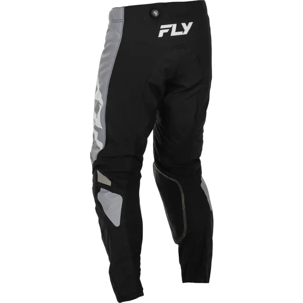 Pantalon de Motocross Kinetic/fly/noir gris, arrière