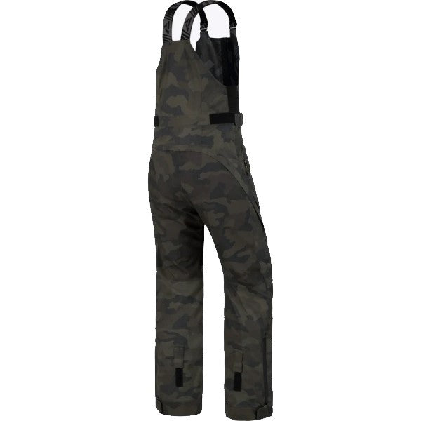 Pantalon de Motoneige Aerial Lite BIB noir camo, de dos