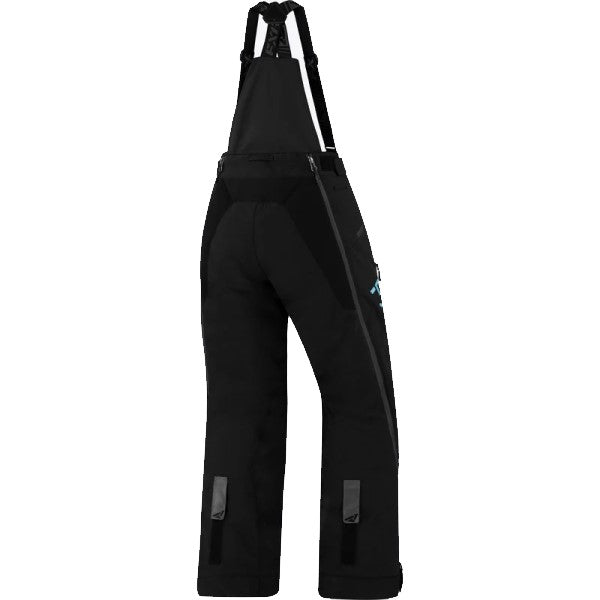 Pantalon de Motoneige Edge noir bleu, de face