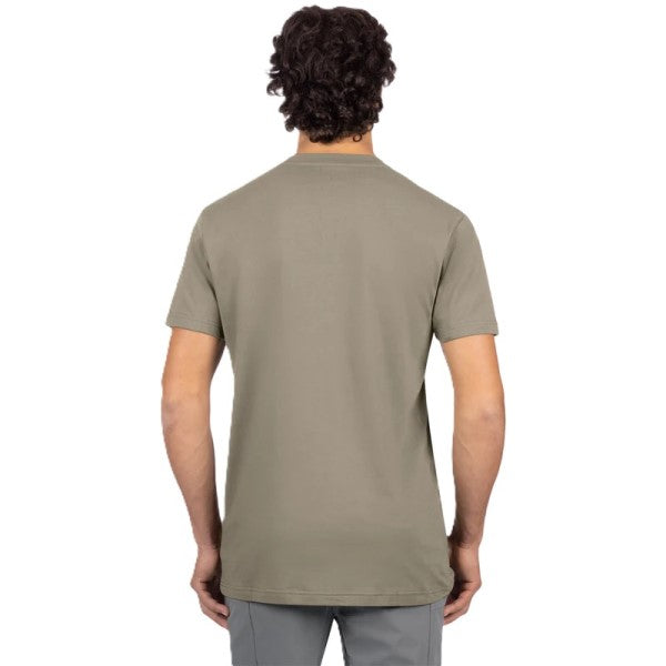 T-Shirt Moto Premium Beige, Dos