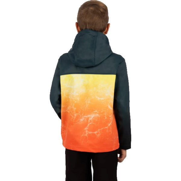 Manteau Hydrogen Softshell Junior Orange Dos