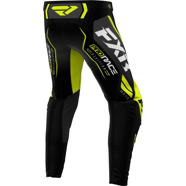 Pantalon de Motocross Revo Alpha Noir/Jaune de dosface
