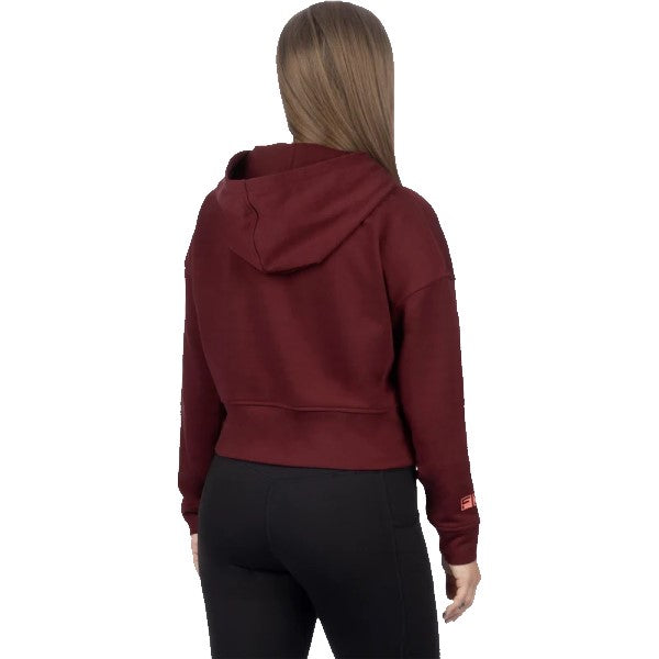 Coton Ouaté Ecourté Balance Femme Rouge Dos