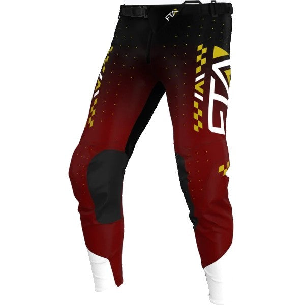 Pantalon de Motocross Stylz Moto Rouge/Noir