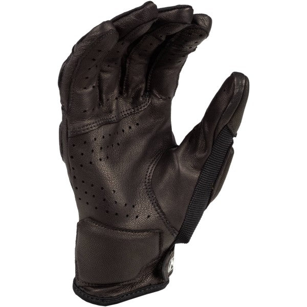 Gants de Moto Dakar Pro Noir de l'intérieur