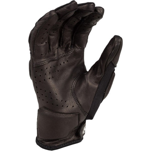 Gants de Moto Dakar CE Noir de l'intérieur