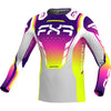 Chandail de Motocross Vapor Air Gris/Multicolore incliné de face