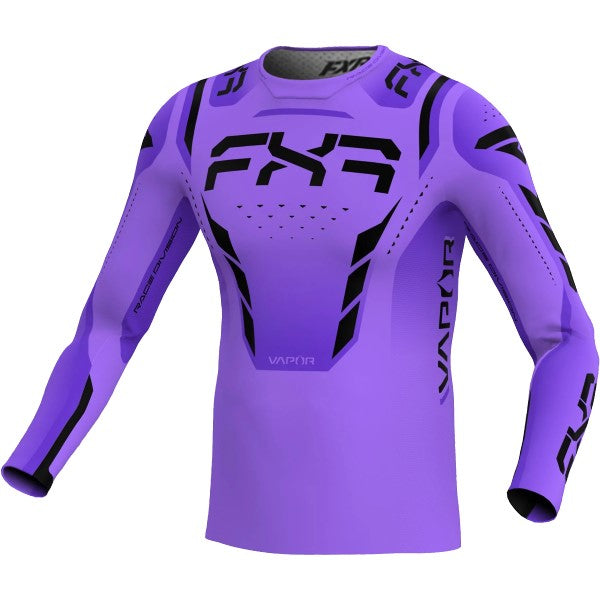 Chandail de Motocross Vapor Mauve incliné de face