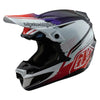 Casque de Motocross SE5 Carbone Drip MIPS Troy Lee Designs noir, de 3/4