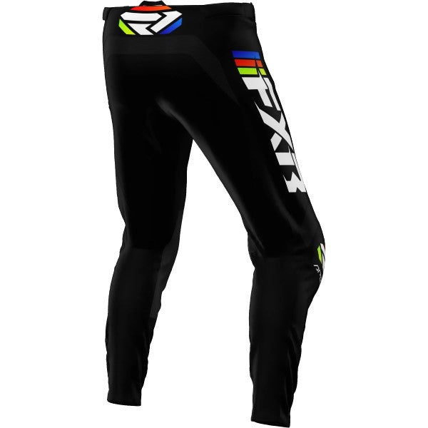 Pantalon de Motocross Apex Noir de dos