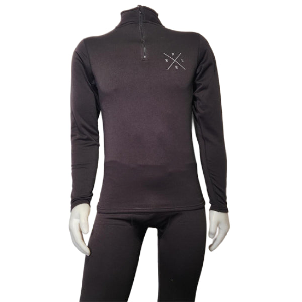 Ensemble Sous-Vêtement Xplore Noir, de face