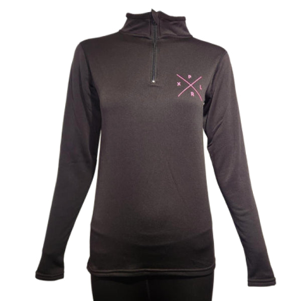 Ensemble Sous-Vêtement Xplore Femme Noir, de face