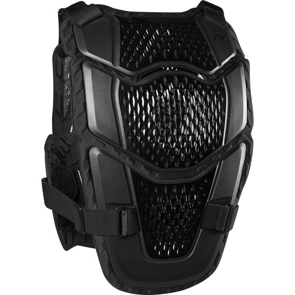 Plastron de Motocross Raceframe Impact Junior Fox noir, de dos