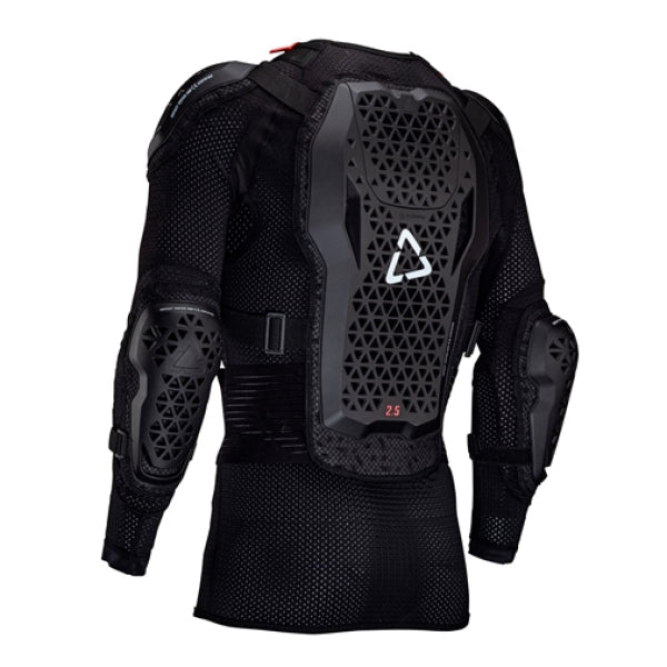 Chandail de Protection de Motocross 5.5 Evo Leatt noir, de dos