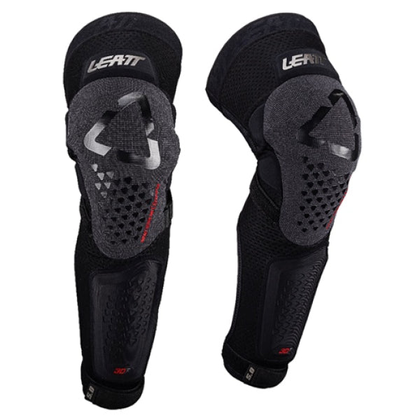 Protège-Genoux de Motocross 3DF 5.0 Evo Ext Leatt noir