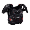 Plastron de Motocross 5.5 Evo Pro Leatt noir, de face