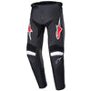 Pantalon de Motocross Racer Lucent Junior Alpinestars noir, de face