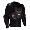 Chandail de Protection de Motocross 4.5 Evo Leatt noir, de face